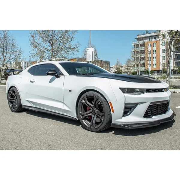 6th Gen Camaro ZL1-Style Front Splitter and Side Skirts, Unpainted2016-2018 Camaro SS - Image 9