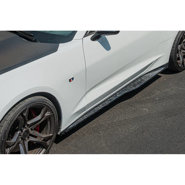 6th Gen Camaro ZL1-Style Side Skirts, Forged Carbon Fiber2016-2024 Camaro Non-ZL1 - Image 3