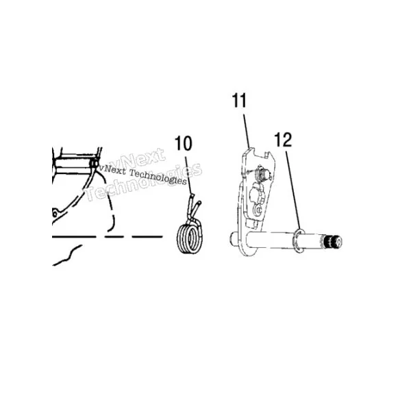 7041583 Shift Shaft Spring
