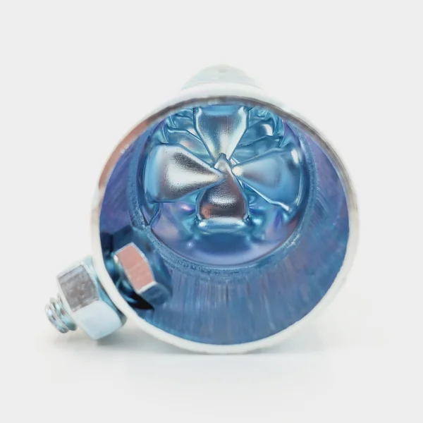 8” LONG Exhaust Baffle for 1-1/2" OD Exhaust Pipes & Mufflers – Noise Reducer/Silencer - SOLD INDIVIDUALLY w/Mounting Nut & Bolt – Galvanized Steel – Motorcycle, Harley, Chopper, Bobber, Cafe Racer - Image 5