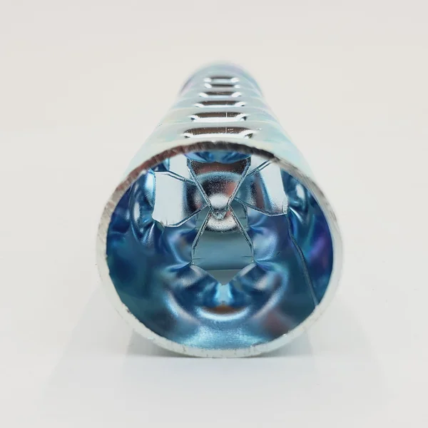 8” LONG Exhaust Baffle for 1-1/2" OD Exhaust Pipes & Mufflers – Noise Reducer/Silencer - SOLD INDIVIDUALLY w/Mounting Nut & Bolt – Galvanized Steel – Motorcycle, Harley, Chopper, Bobber, Cafe Racer - Image 6