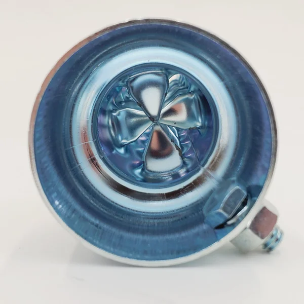 8” LONG Exhaust Baffle for 2" OD Exhaust Pipes & Mufflers – Noise Reducer/Silencer - SOLD AS A PAIR w/Mounting Nut & Bolt – Galvanized Steel – Motorcycle, Harley, Chopper, Bobber, Cafe Racer - Image 7