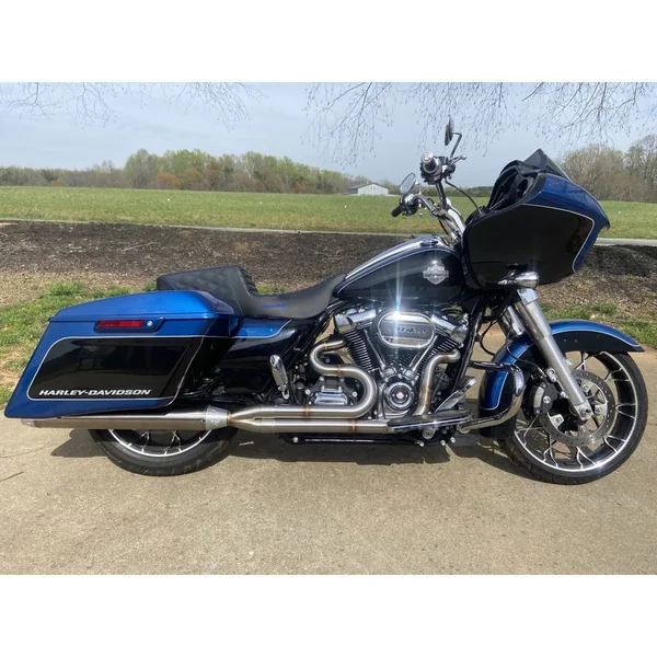 A1 Cycles G.A.F. Stainless/Titanium Exhaust for 2017-2023 M8 Harley Touring - Image 7