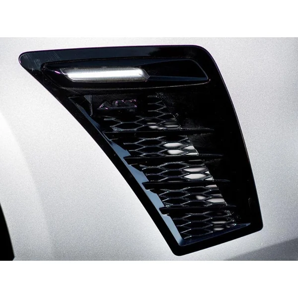 ACS Fender Insert w/LED Side Markers, Gloss Black2019-2024 Camaro - Image 2