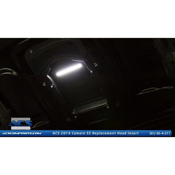 ACS TLE Hood Insert, Unpainted2014-2015 Camaro SS - Image 3