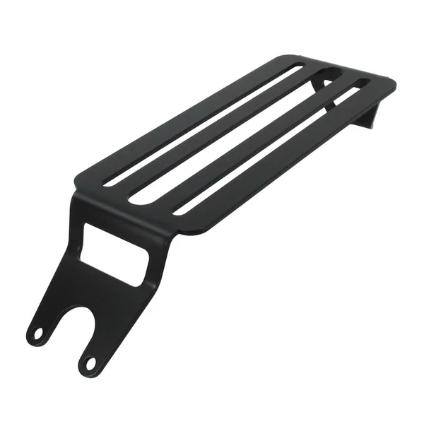 Aeromach® 2015-2024 Indian Scout Solo Luggage Rack Powder Coated Textured Black - CNC Laser Cut Steel MADE IN THE USA - Motorcycle Chopper Bobber