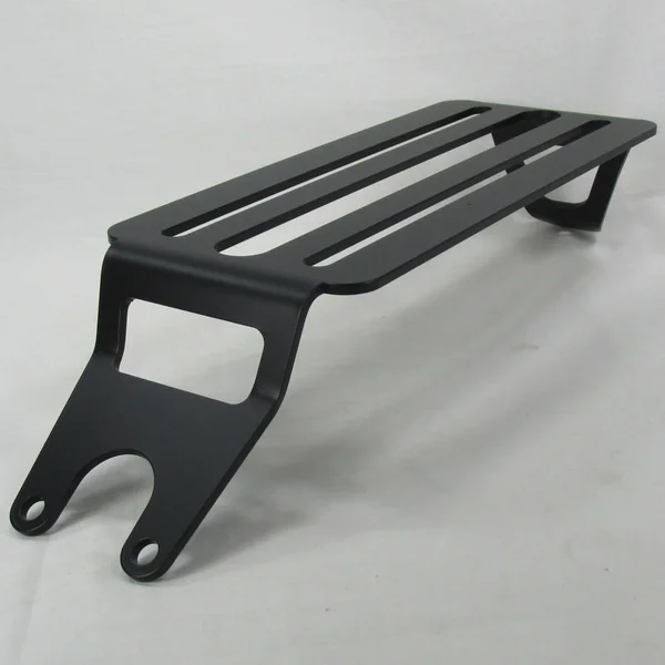 Aeromach® 2015-2024 Indian Scout Solo Luggage Rack Powder Coated Textured Black - CNC Laser Cut Steel MADE IN THE USA - Motorcycle Chopper Bobber - Image 3
