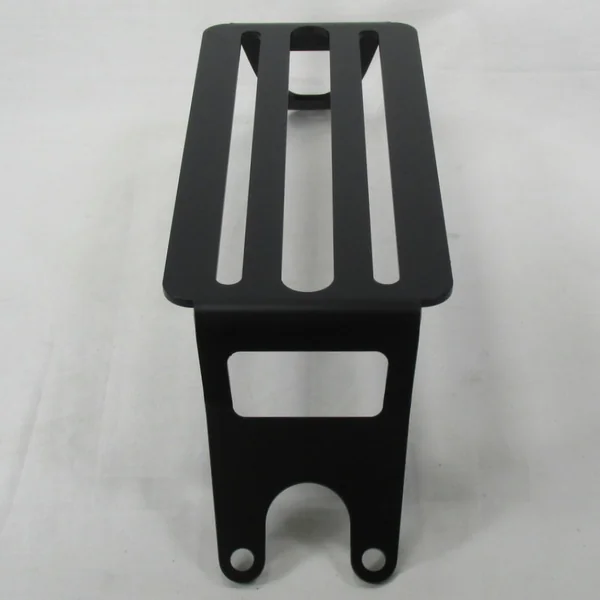 Aeromach® 2015-2024 Indian Scout Solo Luggage Rack Powder Coated Textured Black - CNC Laser Cut Steel MADE IN THE USA - Motorcycle Chopper Bobber - Image 7