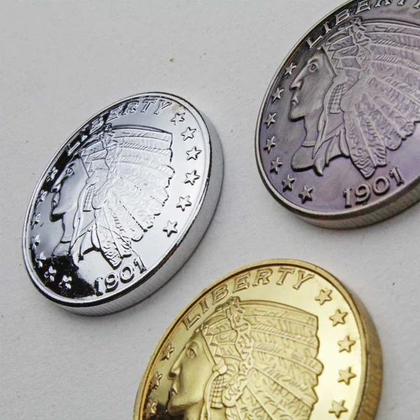 Aeromach® CI-1045 Power Button Cover for 2014-Up Indian Chief Dark Horse Models - Available in Gold, Chrome & Antique Nickel - Image 7