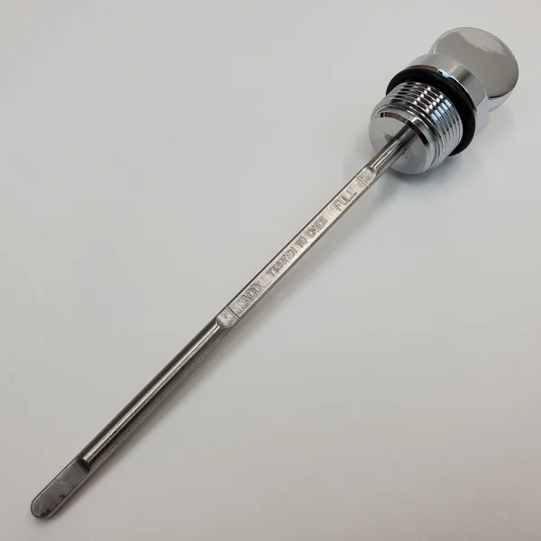 Aeromach® CI-1048C Billet Aluminum Oil Dipstick - Chrome (No Coin) Fits 2020+ Indian Challenger & Pursuit Models with 108" PowerPlus Engine - Made in USA - Image 3