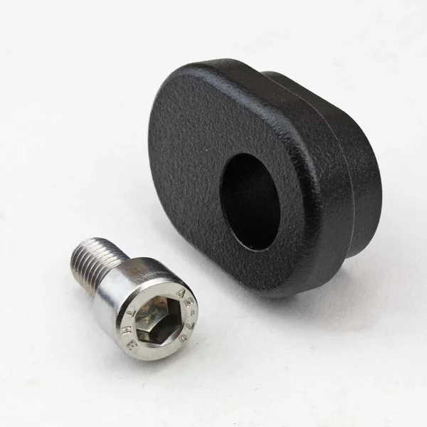 Aeromach® CI-3010B Black Passenger Peg Mount Covers for 2014-2024 Indian Chief, Chieftain & Springfield Models - SOLD AS A PAIR - Made in USA - Image 5