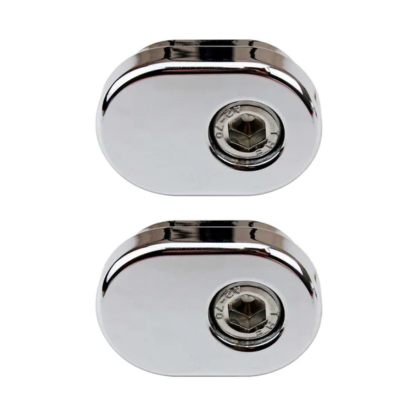 Aeromach® CI-3010C Chrome Passenger Peg Mount Covers for 2014-2024 Indian Chief, Chieftain & Springfield Models - SOLD AS A PAIR - Made in USA
