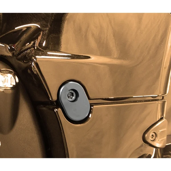 Aeromach® CI-3010C Chrome Passenger Peg Mount Covers for 2014-2024 Indian Chief, Chieftain & Springfield Models - SOLD AS A PAIR - Made in USA - Image 3