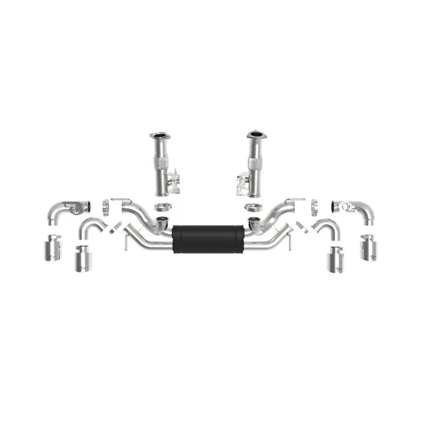 aFe Power MACH Force-Xp 3"-2.5" 304 Stainless Steel Cat-Back Exhaust System, Polished Tips2020-2026 C8 Corvette & E-Ray - Image 3