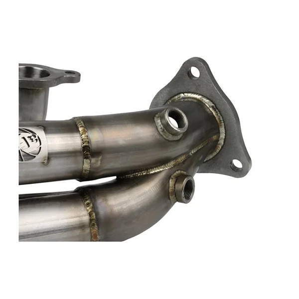 aFe Power Twisted Steel 304 Stainless Steel Long Tube Header, Raw Finish2020-2026 C8 Corvette - Image 6