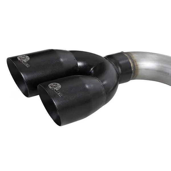 aFe Power Vulcan Series 3" 304 Stainless Steel Cat-Back Exhaust System, Black Tips2019-2026 Silverado & GMC Sierra 1500 I4 2.7L - Image 2
