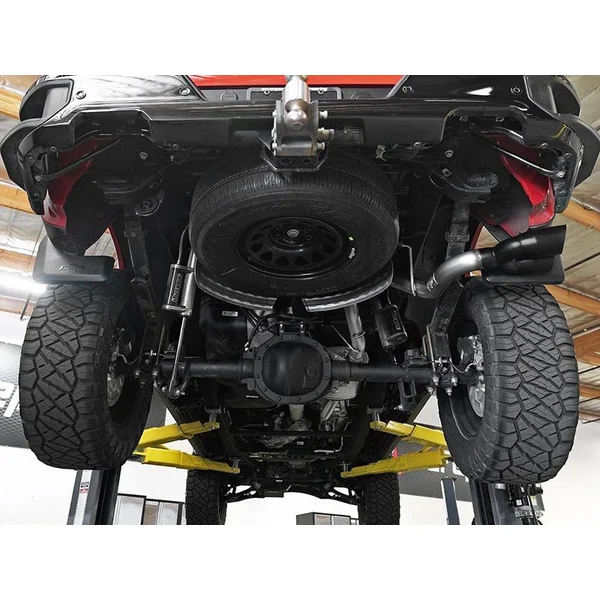 aFe Power Vulcan Series 3" 304 Stainless Steel Cat-Back Exhaust System, Black Tips2019-2026 Silverado & GMC Sierra 1500 I4 2.7L - Image 6