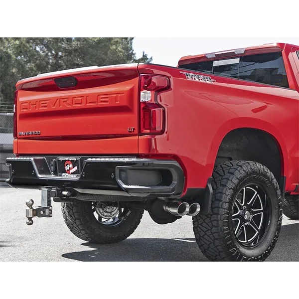 aFe Power Vulcan Series 3" 304 Stainless Steel Cat-Back Exhaust System, Polished Tips2019-2026 Silverado & GMC Sierra 1500 V6 4.3L & V8 5.3L - Image 6