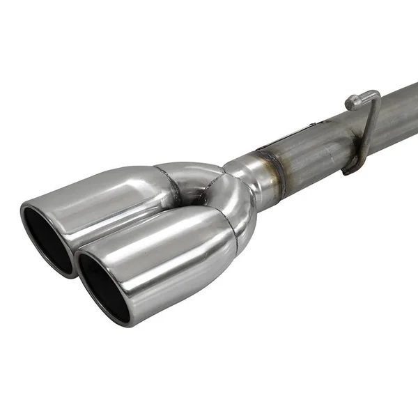 aFe Power Vulcan Series 3" to Dual 2.5" 304 Stainless Steel Cat-Back Exhaust System, Polished Tips2019-2026 Silverado & GMC Sierra 1500 I4 2.7L - Image 2