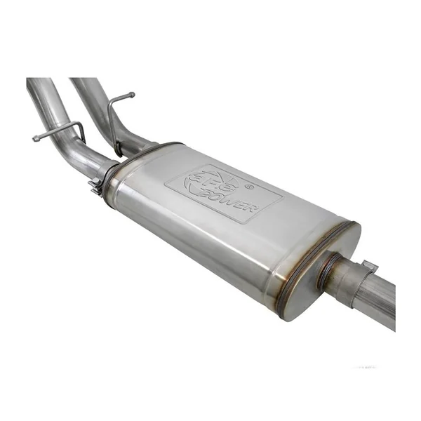 aFe Power Vulcan Series 3" to Dual 3" 304 Stainless Steel Cat-Back Exhaust System, Black Tips2019-2026 Silverado & GMC Sierra 1500 V8 5.3L - Image 3