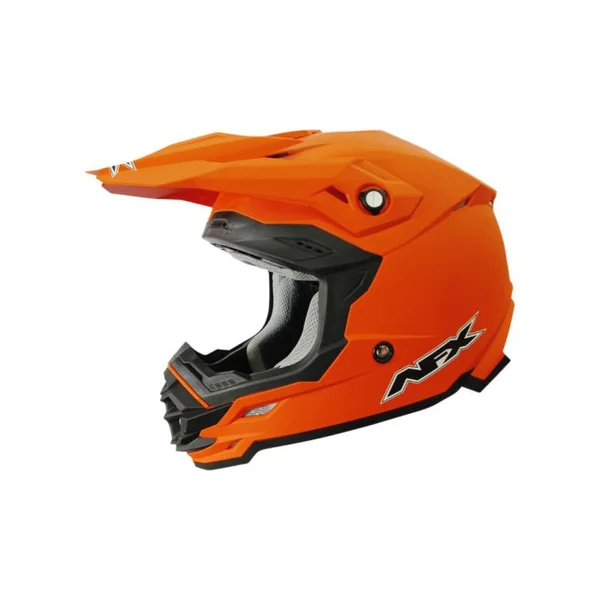 AFX FX-19R Matte Orange Helmet - No Shipping to CA or NY
