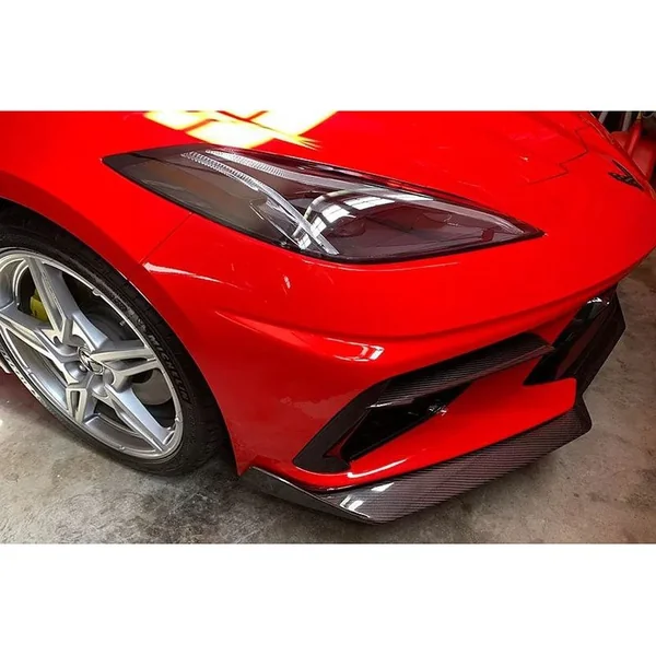 AGM "5VM" Painted Carbon Flash Metallic Front Splitter2020-2026 C8 Corvette - Image 4