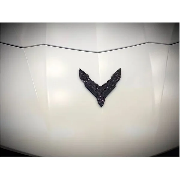 AGM Carbon Fiber Front & Rear Emblems2020-2026 C8 Corvette - Image 3