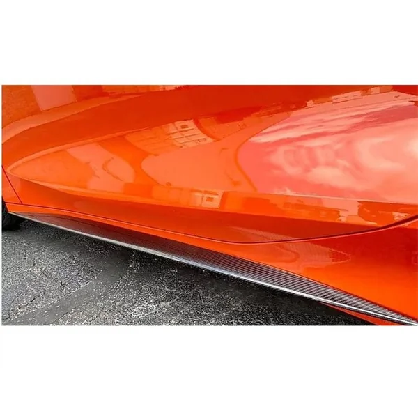 AGM Painted Carbon Flash Metallic Rocker Panel Extensions2020-2026 C8 Corvette - Image 5