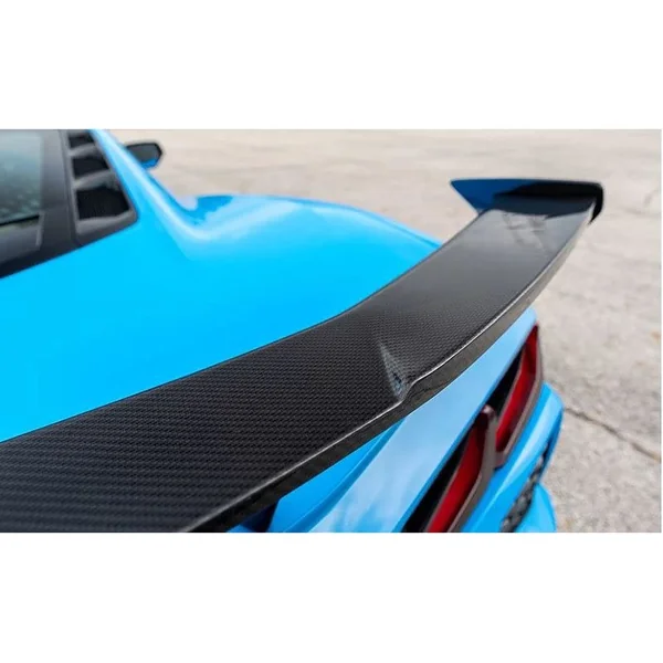 AGM Visible Carbon Fiber High Wing Spoiler2020-2026 C8 Corvette w/Z51 Package - Image 3