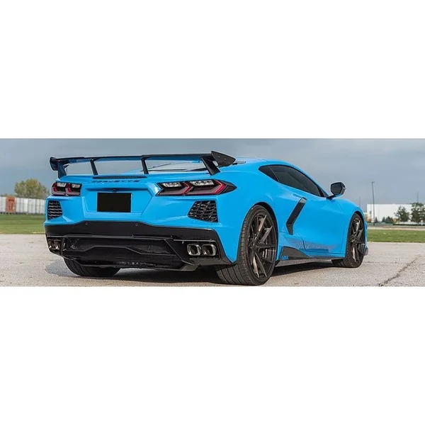 AGM Visible Carbon Fiber High Wing Spoiler2020-2026 C8 Corvette w/Z51 Package - Image 6