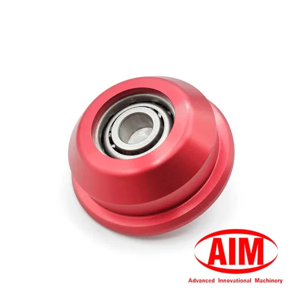 AIM Hydraulic Pressure Plate Solid Adapter with Angular Ball Bearing for Harley