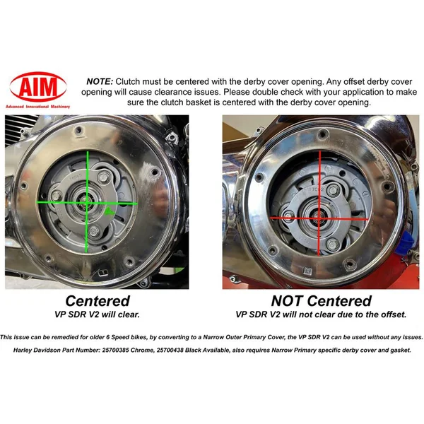 AIM VP-SDR V2 LIGHT Performance Clutch for Harley Touring M8 - Image 4