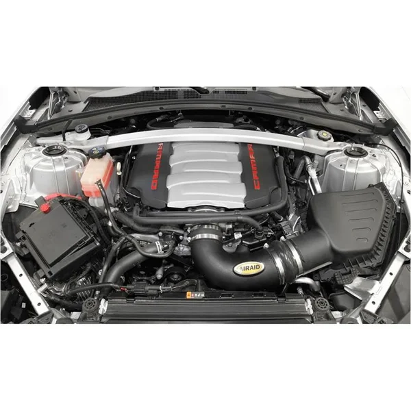 AIRAID Junior Cold Air Intake System, Red Dry Filter2016-2024 Camaro SS - Image 2