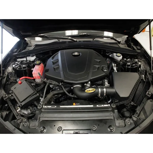 AIRAID Junior Cold Air Intake System, Red Dry Filter2016-2024 Camaro V6 - Image 2