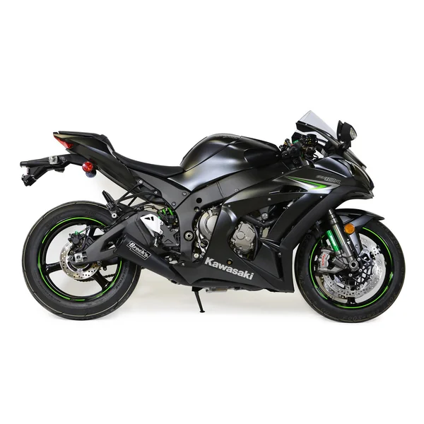 Alien Head 2 Full System Black 14" Muffler ZX-10R (16-20)