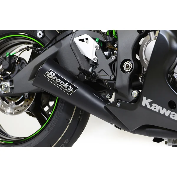 Alien Head 2 Full System Black 14" Muffler ZX-10R (16-20) - Image 4