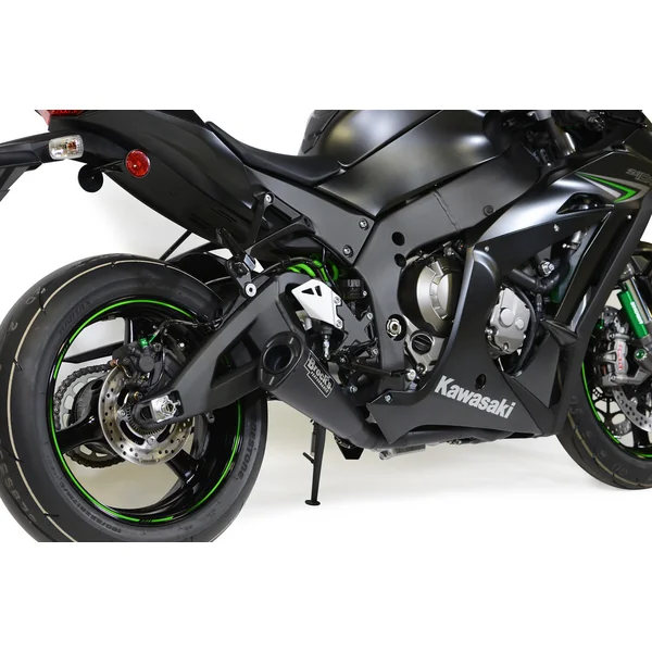 Alien Head 2 Full System Black 14" Muffler ZX-10R (16-20) - Image 5