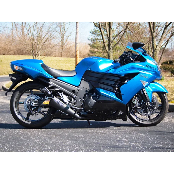 Alien Head 2 Full System Black 14" Muffler ZX-14R (12-25) - Image 2