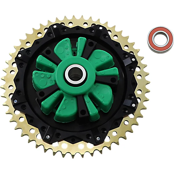 Alloy Art Cush Drive Chain Sprocket for 2009-2023 Harley Touring - Black Carrier - Image 2