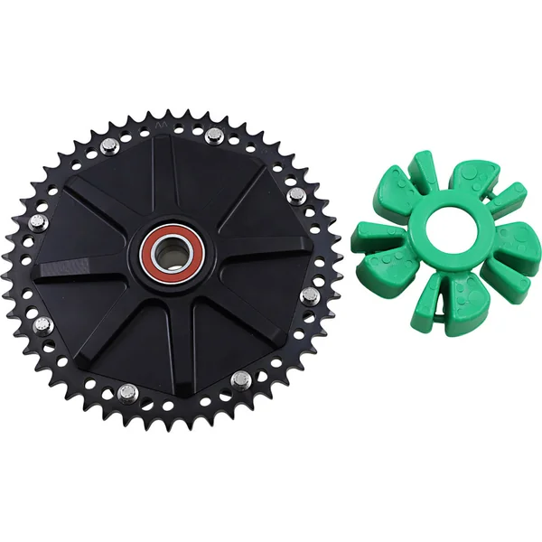 Alloy Art Cush Drive Chain Sprocket for 2009-2023 Harley Touring - Black Carrier - Image 3