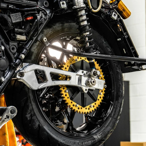 Alloy Art Cush Drive Chain Sprocket for 2009-2023 Harley Touring - Black Carrier - Image 5