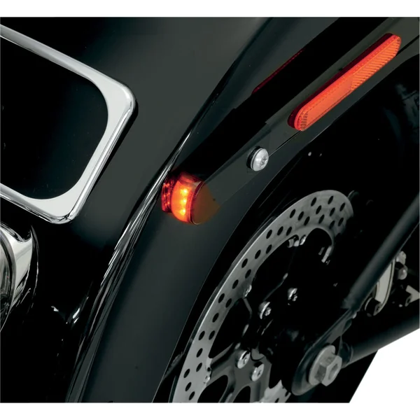 Alloy Art Raw LED Fender Strut Marker Lights for 1984-2017 Harley Softail FXST/FLST - Image 2