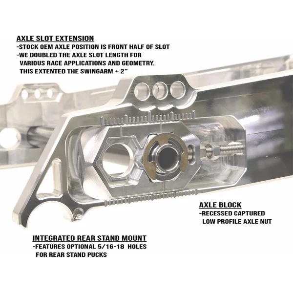 Alloy Art Swingarm The Swinger for 2009-2026 Harley Touring - Image 10