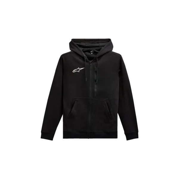 Alpinestars Asymmetrical Black Zip Hoody