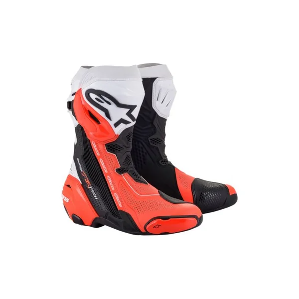 Alpinestars Supertech R Red Fluo Vented Boots