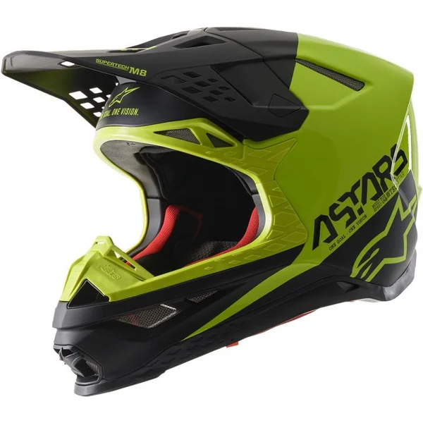 Alpinestars Supertech SM8 Echo Hi-Viz Helmet