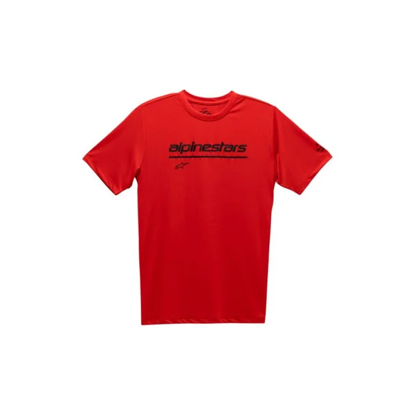 Alpinestars Tech Line Up Red Performance T-Shirt