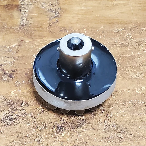 Amber LED Harley Motorcycle Turn Signal/Marker Light Bulb with 1156 Single Contact Socket for 12 Volt Systems – 31 LED Cluster – Vibration Resistant / Water Proof – SOLD INDIVIDUALLY - Image 3