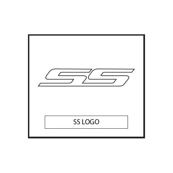 American Brother Designs Dip Stick Handle Cover, SS Logo2010-2024 Camaro SS - Image 2