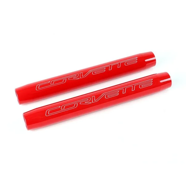 American Brother Designs Hood Shock Covers, Corvette Font Logo, Color Options2014-2019 C7 Corvette Stingray, Z06